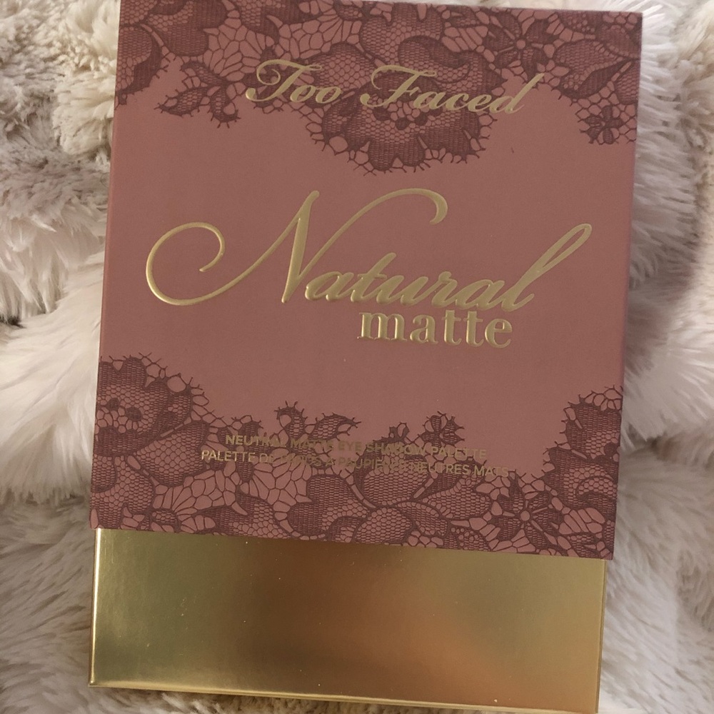 Too Faced Natural Matte Eyeshadow Palette